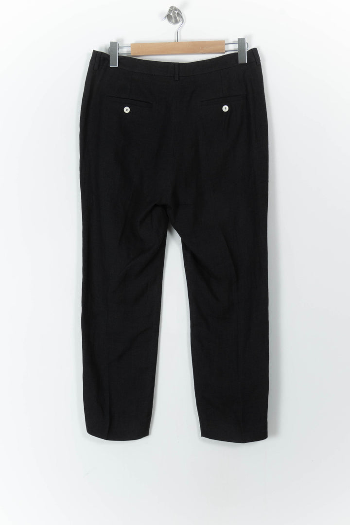Pantalon Noir - Taille XXL/44 de la marque Weekend Max Mara | PARAD106697 - Vendu par Paradigme - Image 4