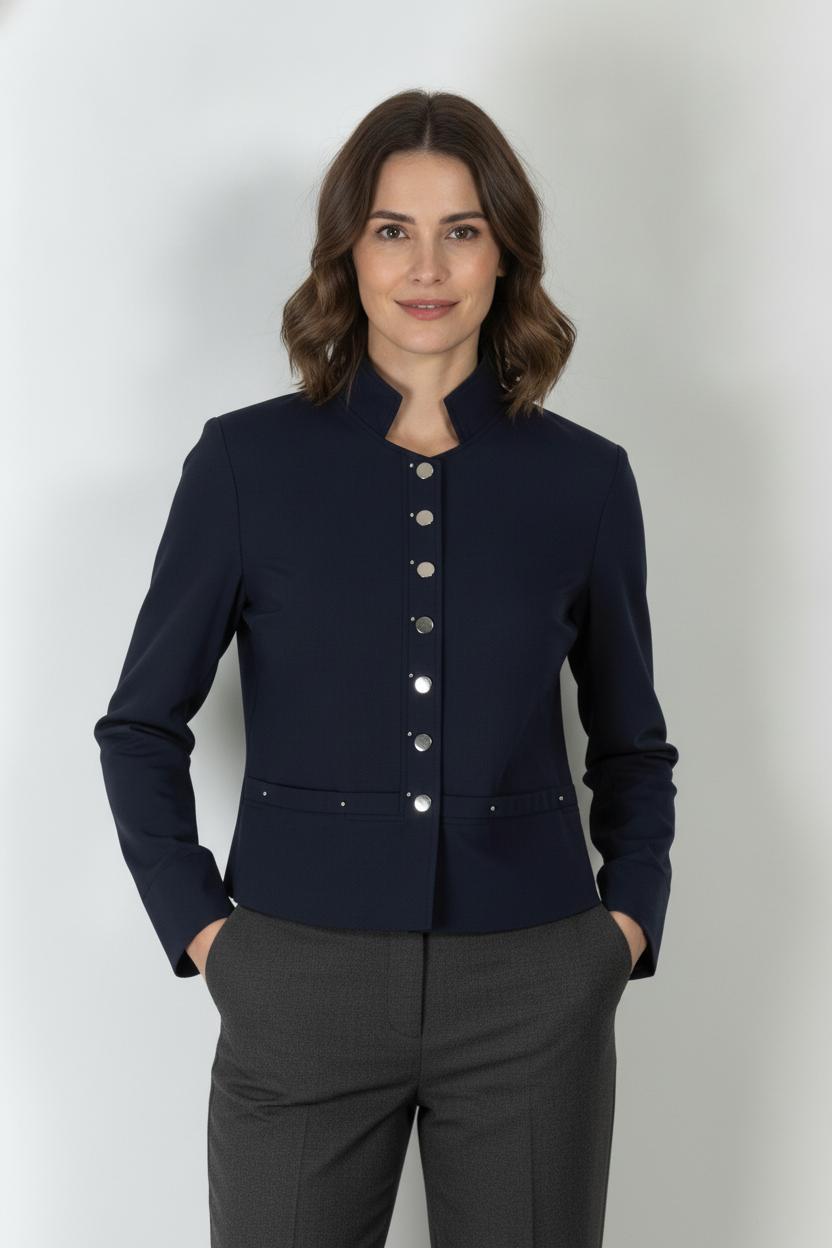 Veste Bleue - Taille XS/34 de la marque Indies | PARAD106698 - Vendu par Paradigme - Image 1