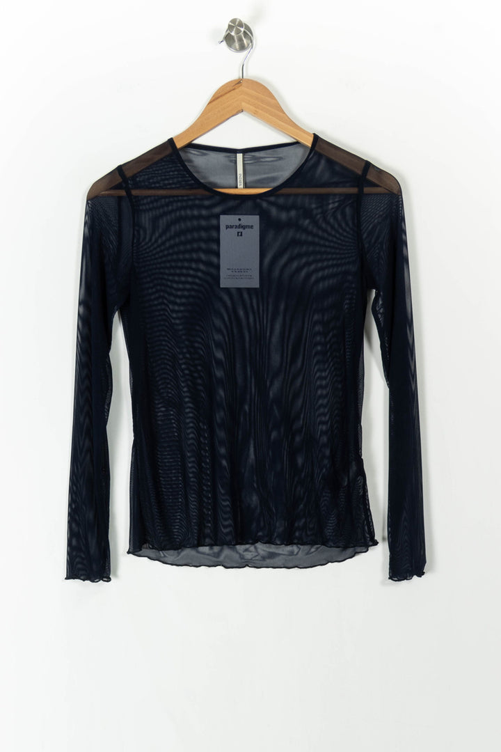 Top Transparent Bleu - Taille XS/34 de la marque Indies | PARAD106699 - Vendu par Paradigme - Image 2