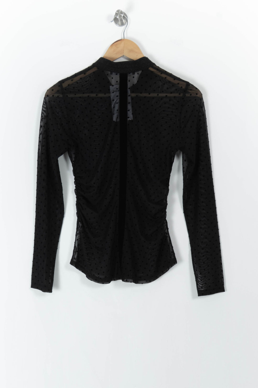 Blouse Noire - Taille XS/34 de la marque Indies | PARAD106700 - Vendu par Paradigme - Image 4
