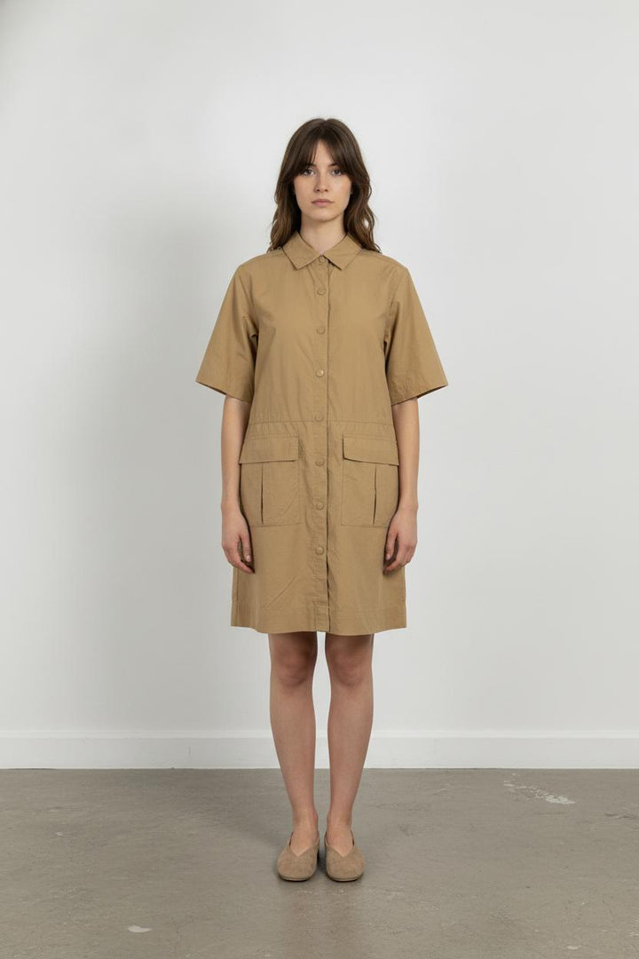 Robe Chemise Beige - Taille S/36 de la marque Grace & Mila | PARAD106707 - Vendu par Paradigme - Image 1
