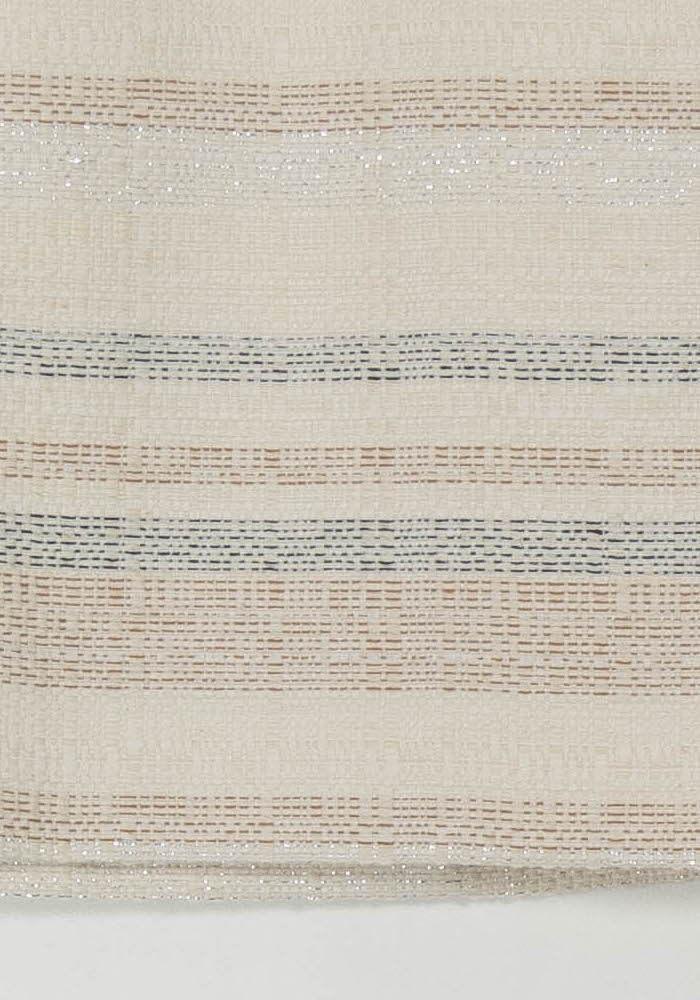 Jupe Courte Beige et Gris - Taille S/36 de la marque Caroll | PARAD106724 - Vendu par Paradigme - Image 3