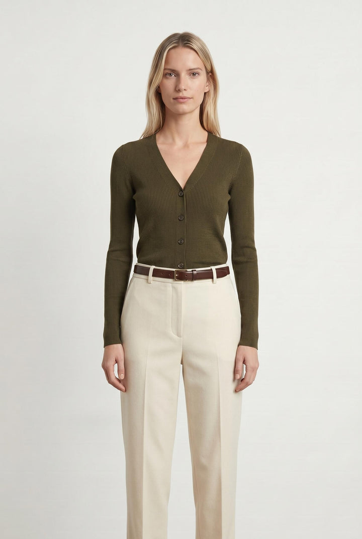 Gilet Vert - Taille XS/34 de la marque Kookai | PARAD106725 - Vendu par Paradigme - Image 1