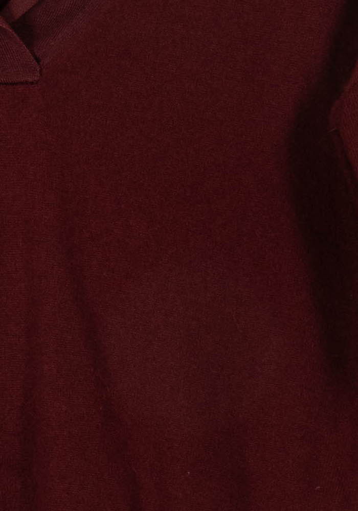 Pull Bordeaux - Taille XS/34 de la marque Caroll | PARAD106726 - Vendu par Paradigme - Image 3