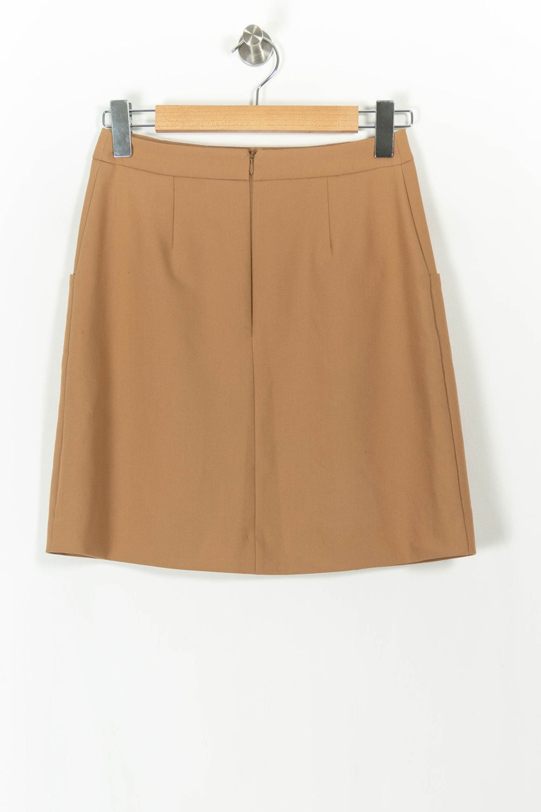 Jupe Patineuse Beige - Taille S/36 de la marque Caroll | PARAD106729 - Vendu par Paradigme - Image 4