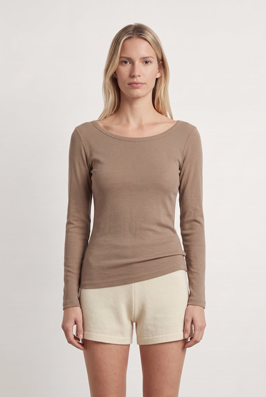 Top Manches Longues Beige - Taille XS/34 de la marque Kookai | PARAD106731 - Vendu par Paradigme - Image 1