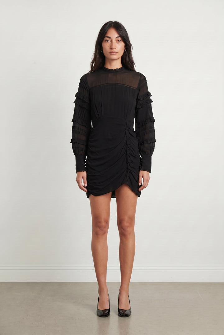 Robe Midi Noire - Taille S/36 de la marque Isabel Marant | PARAD106734 - Vendu par Paradigme - Image 1
