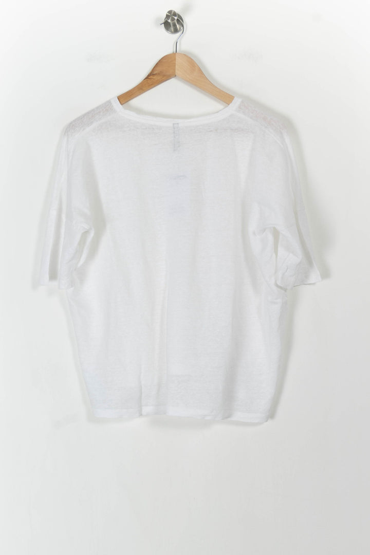 Tee-shirt Blanc - Taille S/36 de la marque Indies | PARAD106735 - Vendu par Paradigme - Image 4