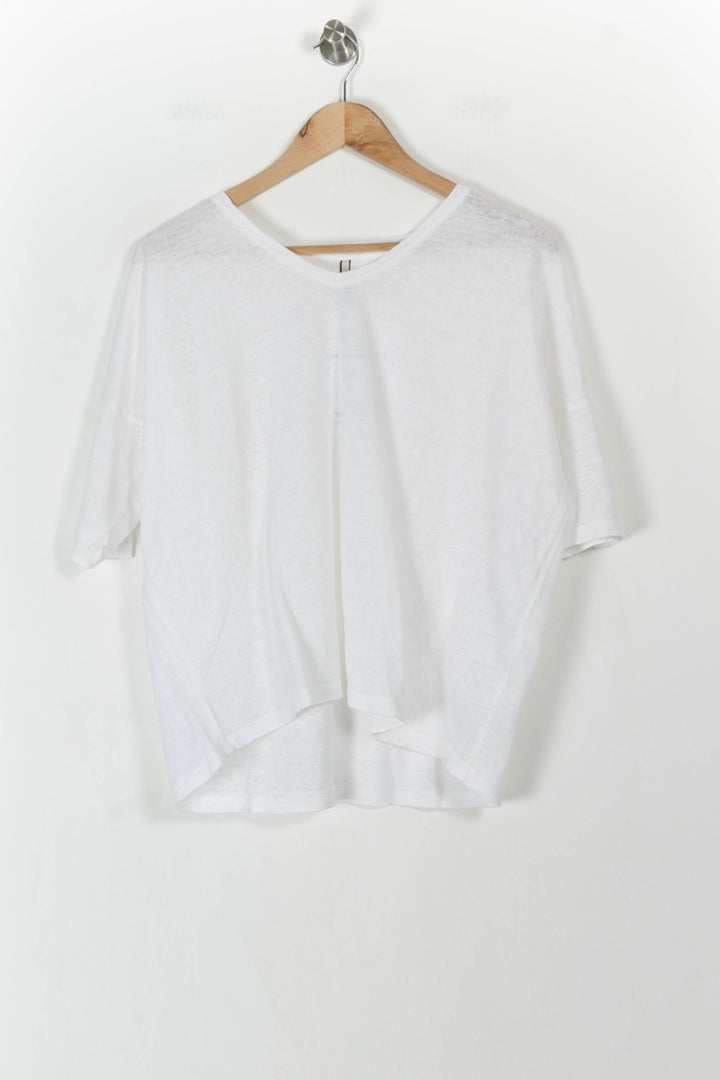 Tee-shirt Blanc - Taille S/36 de la marque Indies | PARAD106735 - Vendu par Paradigme - Image 2