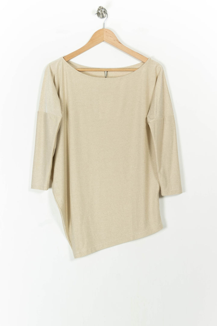 Tee-shirt Or - Taille M/38 de la marque Indies | PARAD106736 - Vendu par Paradigme - Image 2