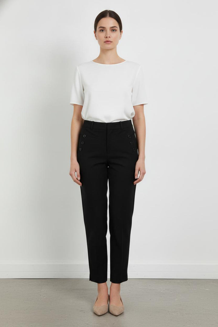 Pantalon Noir - Taille XS/34 de la marque Indies | PARAD106737 - Vendu par Paradigme - Image 1