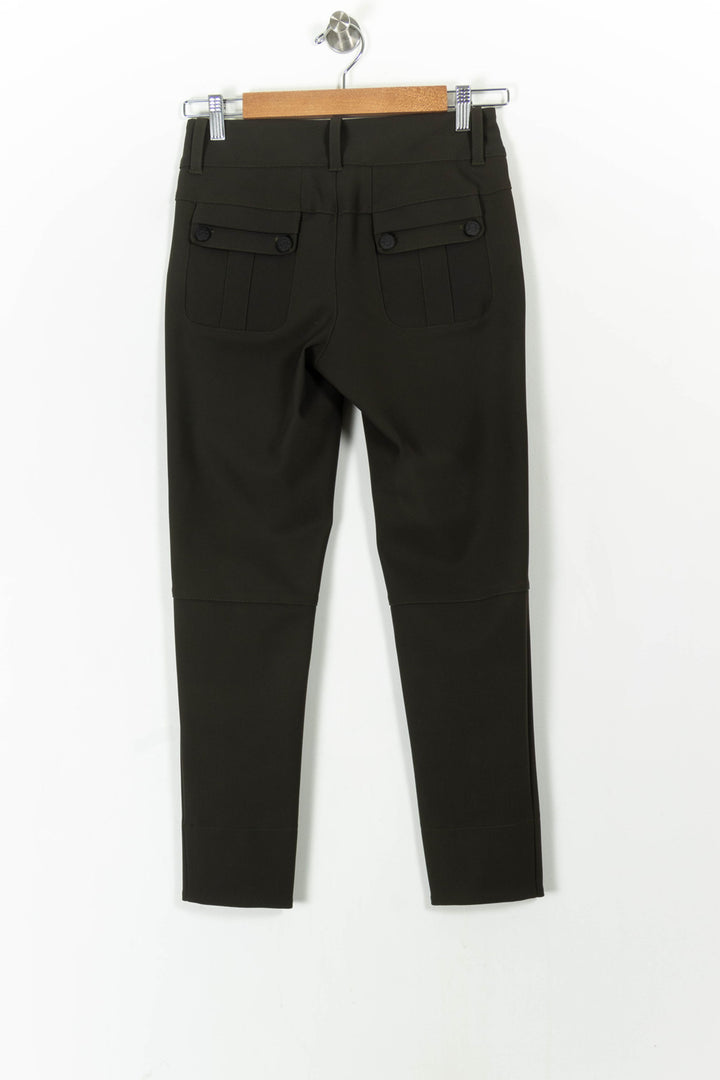 Pantalon Vert - Taille XS/34 de la marque Indies | PARAD106738 - Vendu par Paradigme - Image 4
