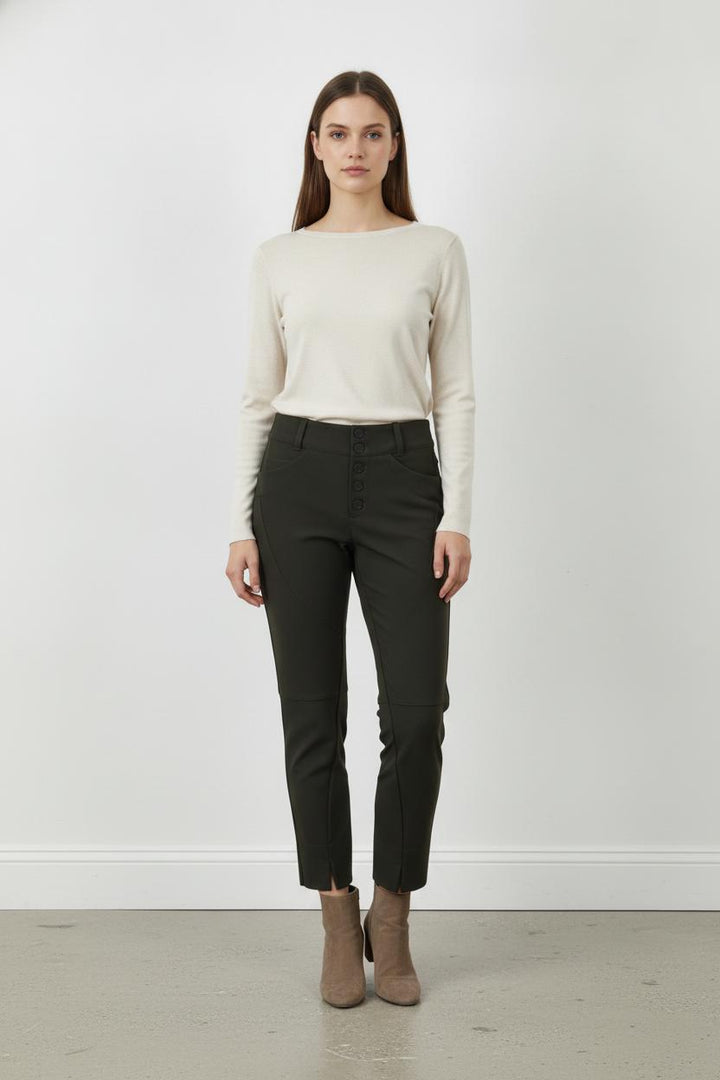 Pantalon Vert - Taille XS/34 de la marque Indies | PARAD106738 - Vendu par Paradigme - Image 1