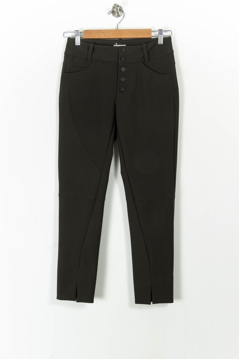 Pantalon Vert - Taille XS/34 de la marque Indies | PARAD106738 - Vendu par Paradigme - Image 2