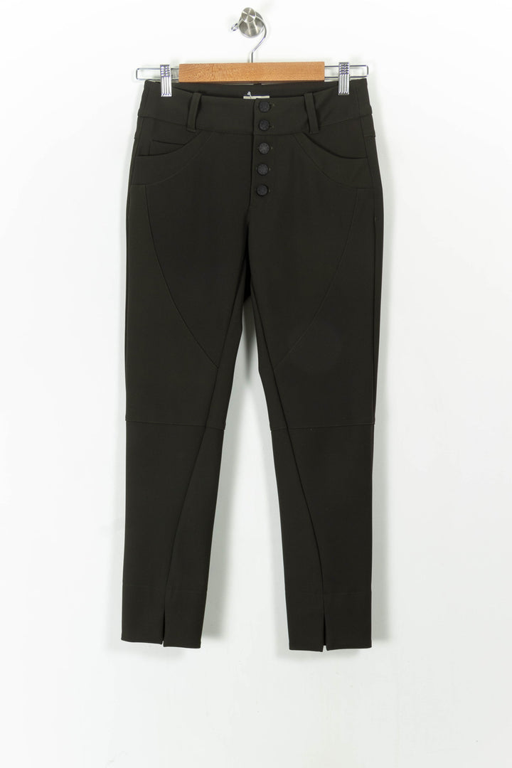 Pantalon Vert - Taille XS/34 de la marque Indies | PARAD106738 - Vendu par Paradigme - Image 2