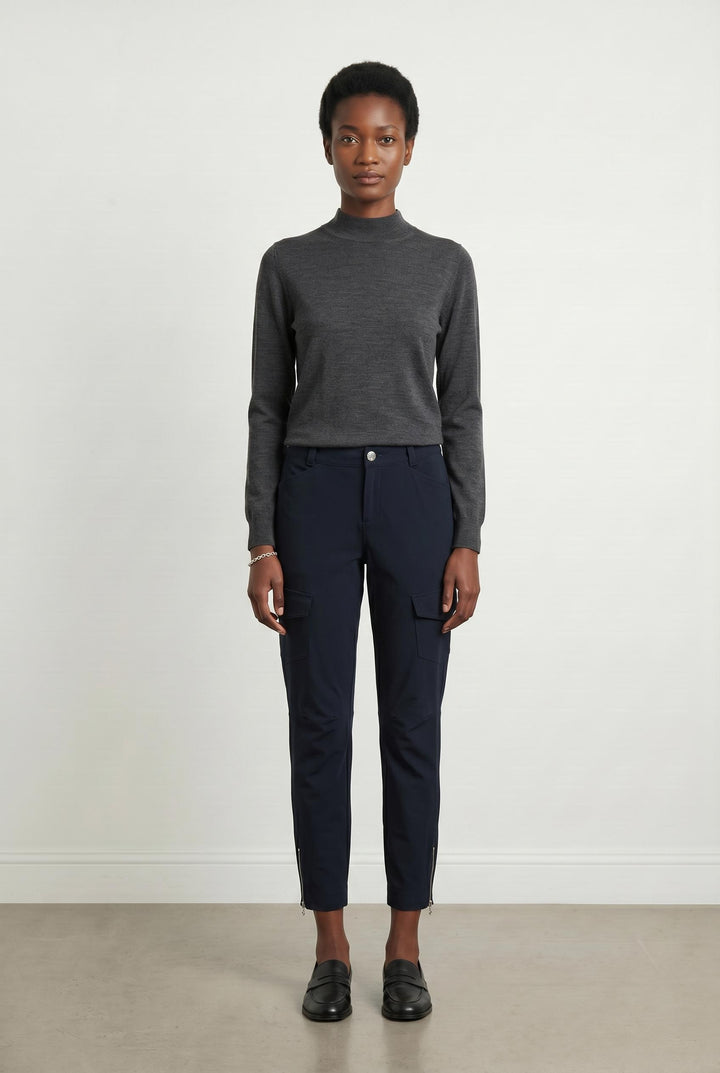 Pantalon Cargo Bleu - Taille S/36 de la marque Indies | PARAD106739 - Vendu par Paradigme - Image 1