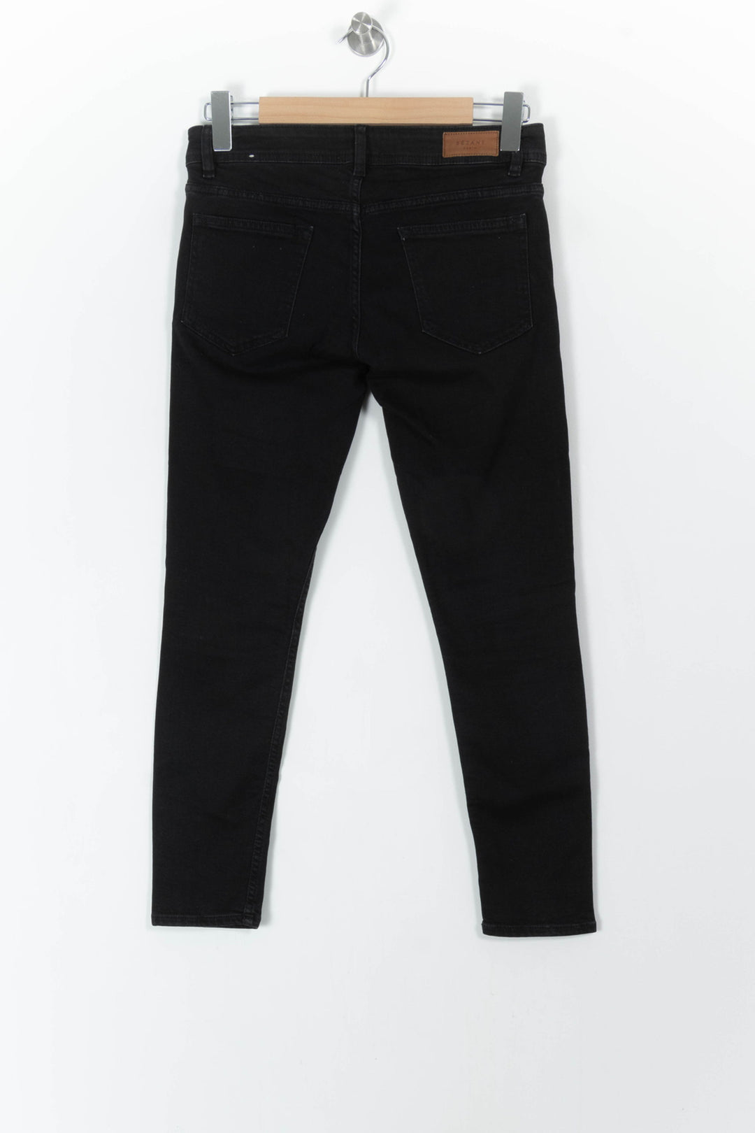 Jean Skinny Noir - Taille S/36 de la marque Sézane | PARAD106743 - Vendu par Paradigme - Image 4
