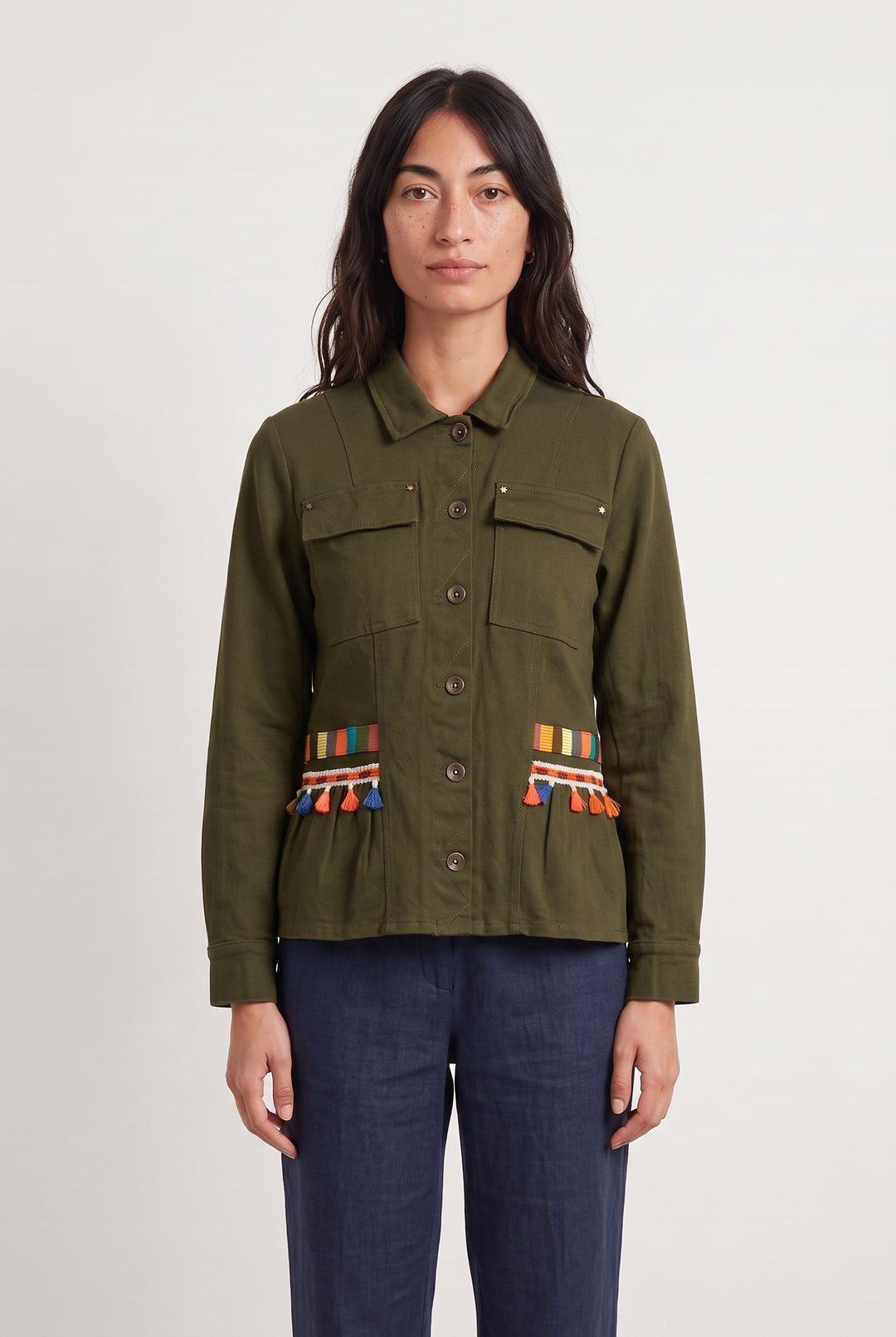 Veste Verte - Taille S/36 de la marque Indies | PARAD106746 - Vendu par Paradigme - Image 1