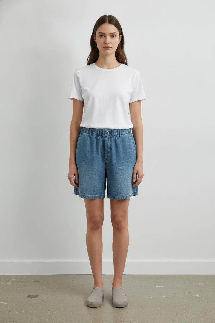 Short en Jean Bleu - Taille L/40 de la marque Maison 123 | PARAD106752 - Vendu par Paradigme - Image 1