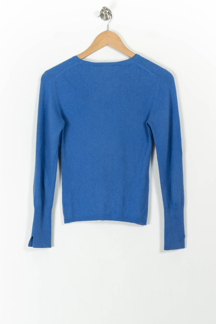 Pull Bleu - Taille S/36 de la marque Eric Bompard | PARAD106756 - Vendu par Paradigme - Image 4