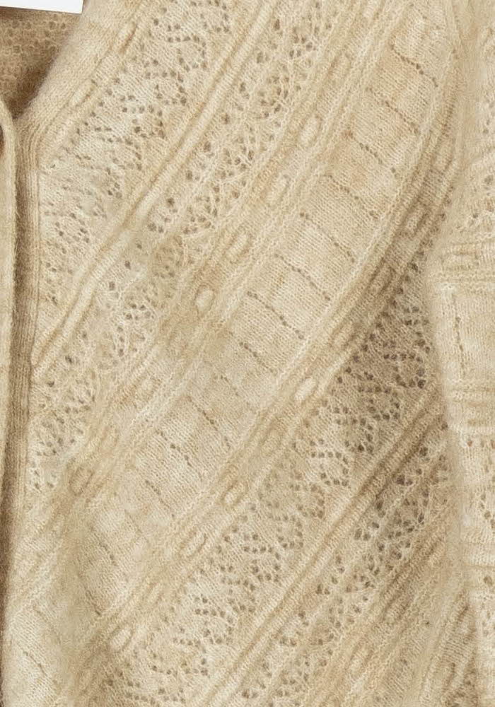 Cardigan Beige - Taille XS/34 de la marque Sézane | PARAD106758 - Vendu par Paradigme - Image 3