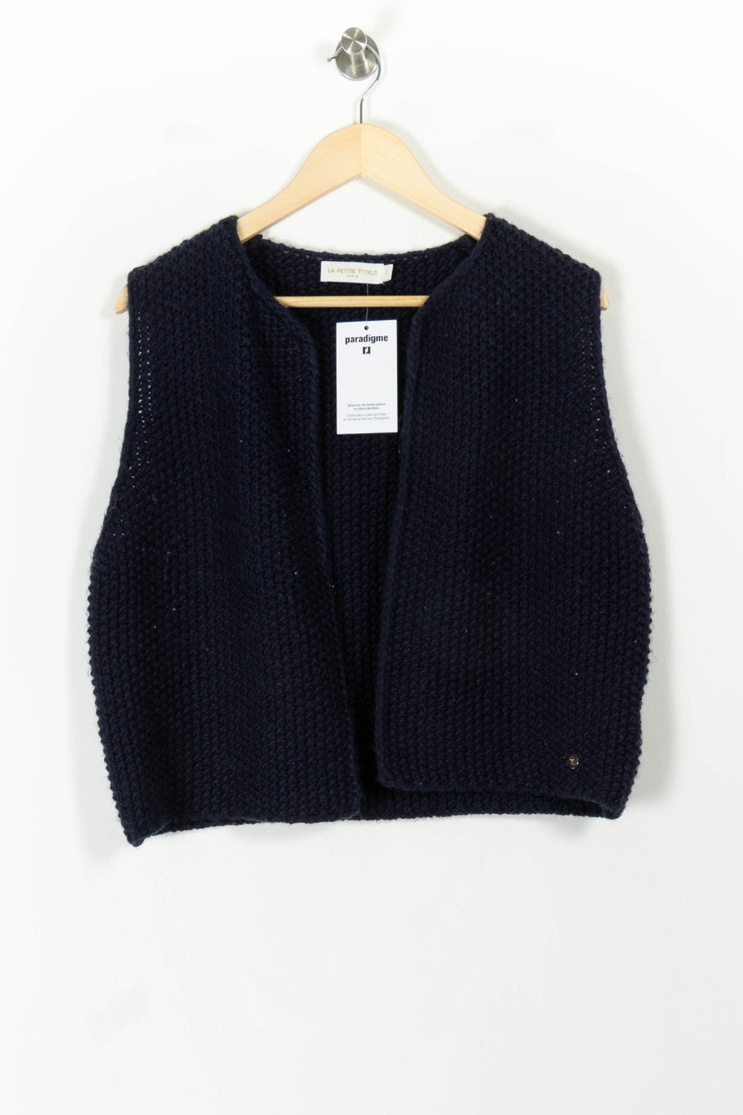 Gilet Bleu - Taille S/36 de la marque La Petite Etoile | PARAD106759 - Vendu par Paradigme - Image 2