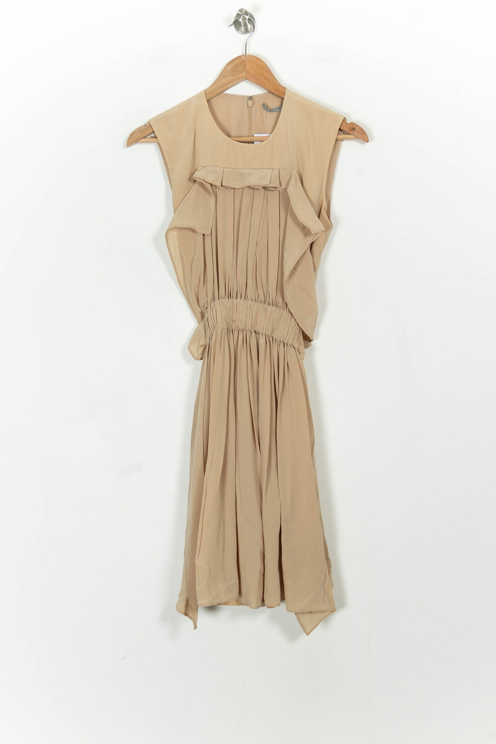Robe Plissée Beige - Taille M/38 de la marque COS | PARAD106764 - Vendu par Paradigme - Image 2