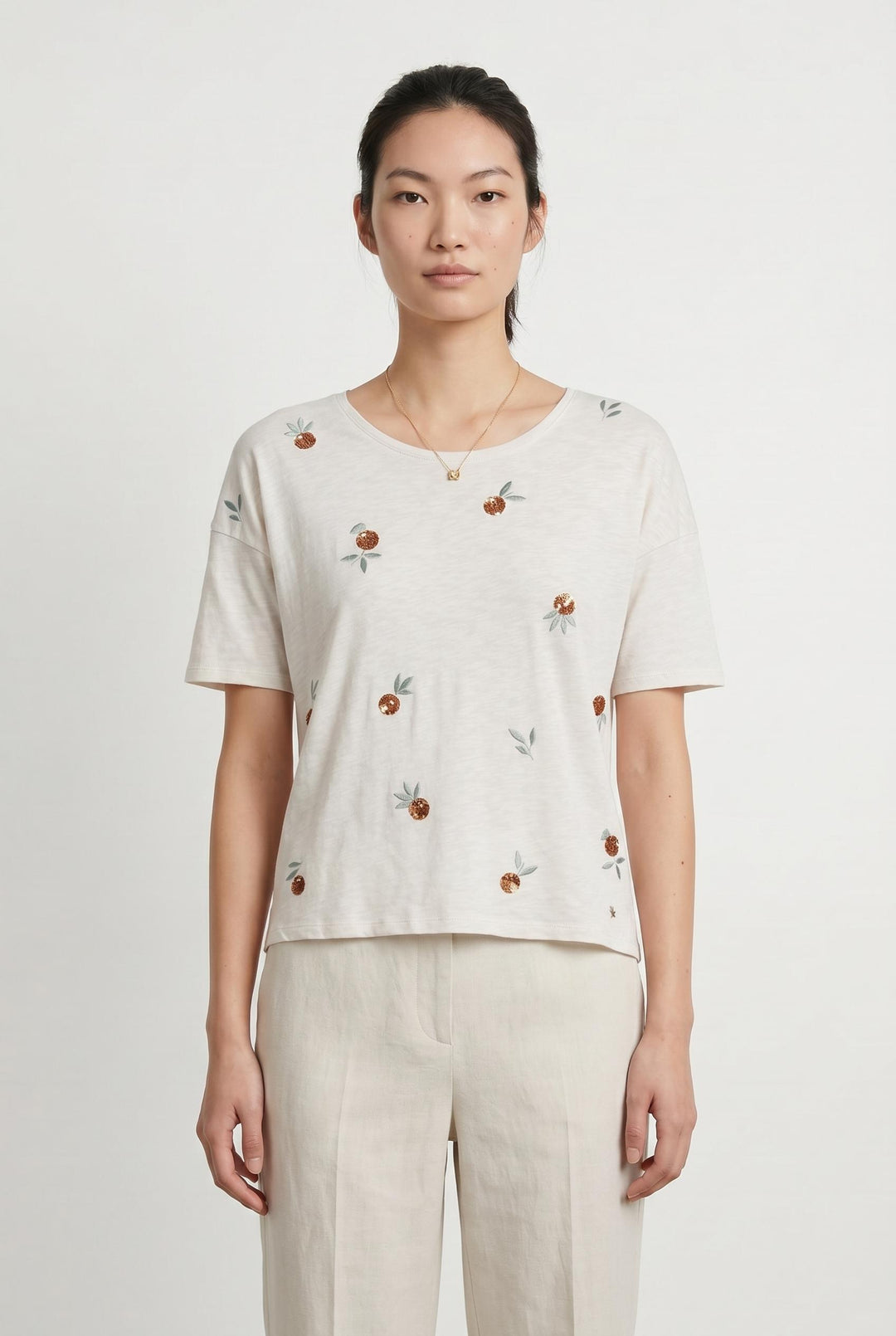 Tee-shirt Blanc - Taille S/36 de la marque Des petits hauts | PARAD106773 - Vendu par Paradigme - Image 1