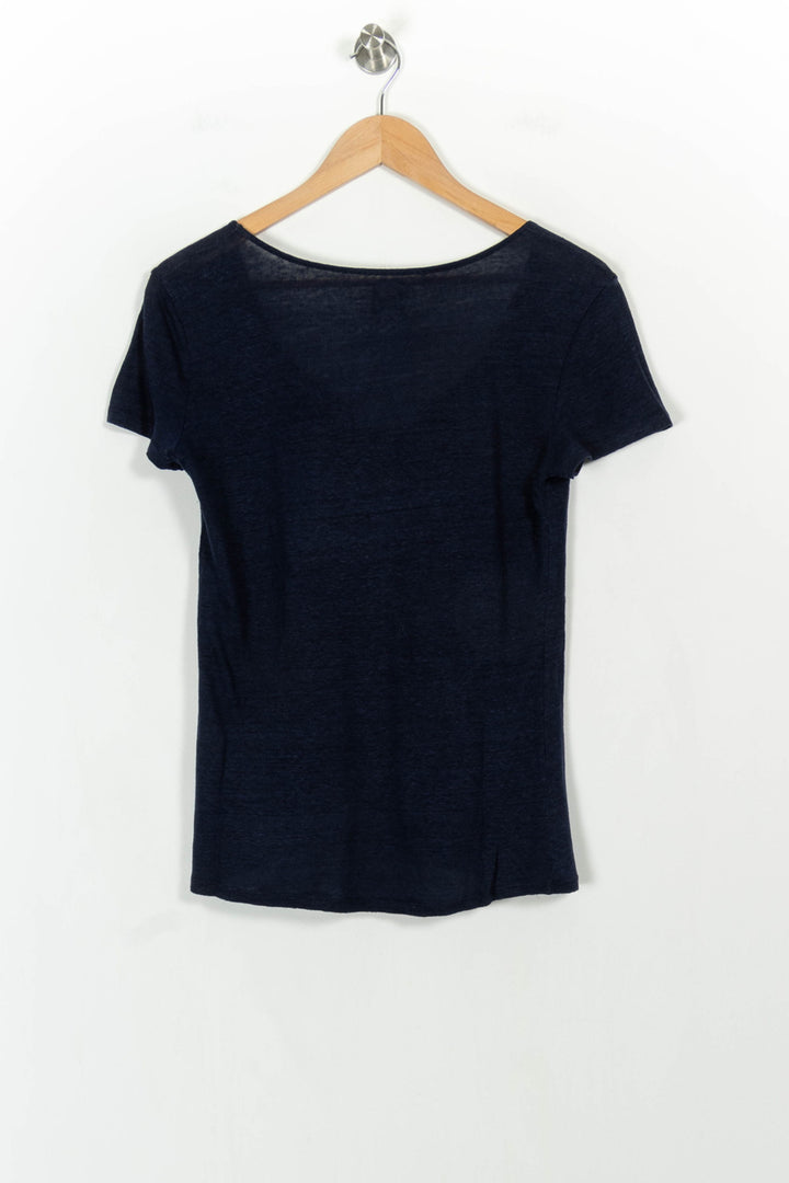 Tee-shirt Bleu - Taille S/36 de la marque Des petits hauts | PARAD106774 - Vendu par Paradigme - Image 4