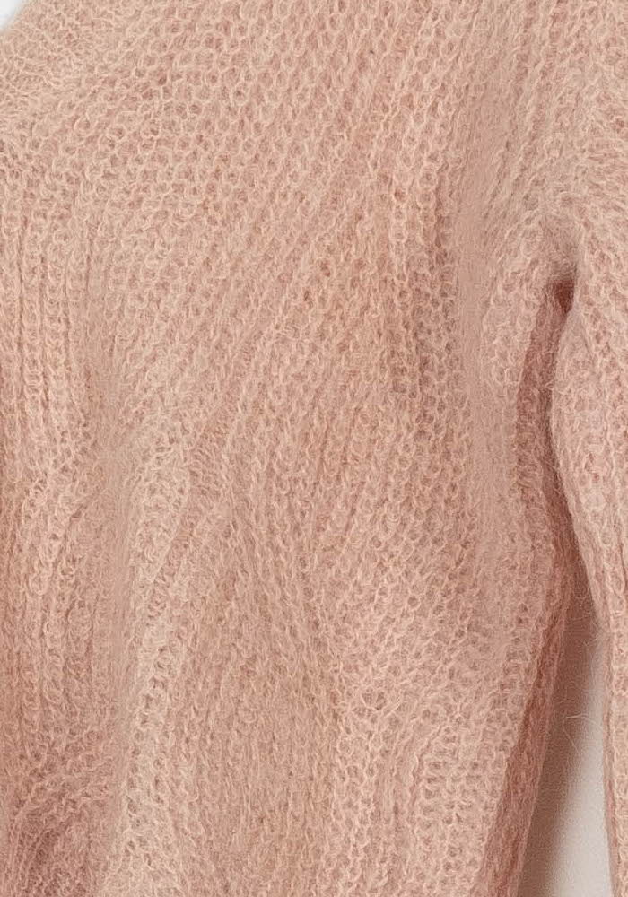 Cardigan Rose - Taille M/38 de la marque Sud express | PARAD106777 - Vendu par Paradigme - Image 3