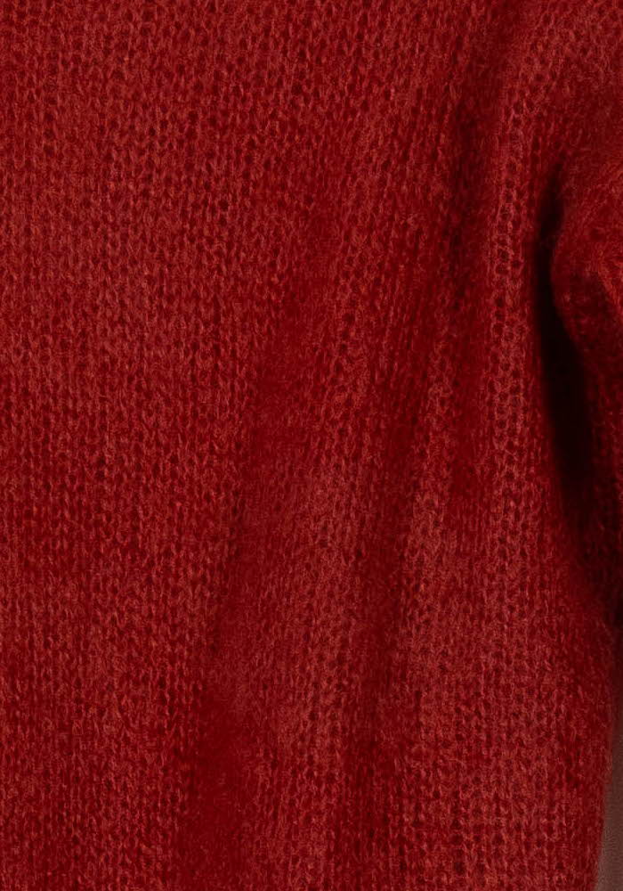 Pull Rouge - Taille S/36 de la marque Des petits hauts | PARAD106780 - Vendu par Paradigme - Image 3