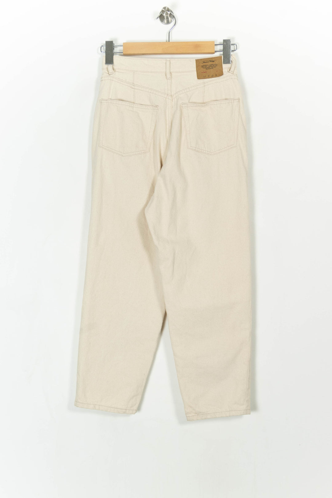 Jean Beige - Taille S/36 de la marque American Vintage | PARAD106787 - Vendu par Paradigme - Image 4