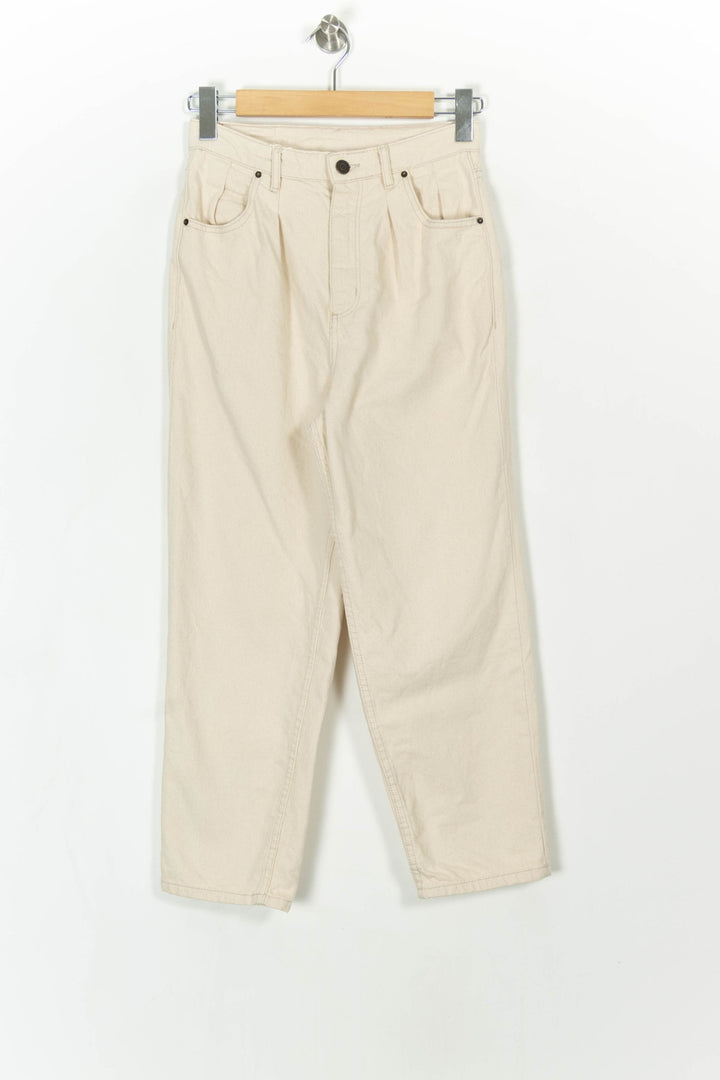 Jean Beige - Taille S/36 de la marque American Vintage | PARAD106787 - Vendu par Paradigme - Image 2