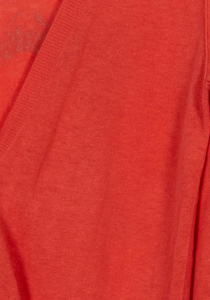 Cardigan Rouge - Taille M/38 de la marque Bérénice | PARAD106790 - Vendu par Paradigme - Image 3