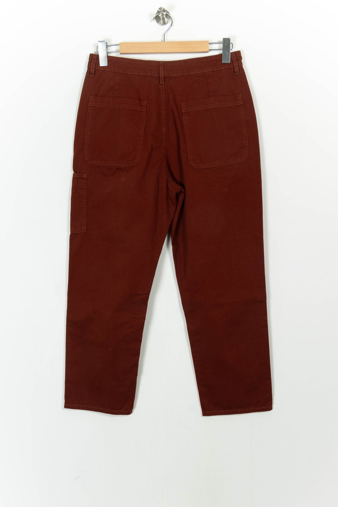 Pantalon Bordeaux - Taille M/38 de la marque Chloé Stora | PARAD106791 - Vendu par Paradigme - Image 4