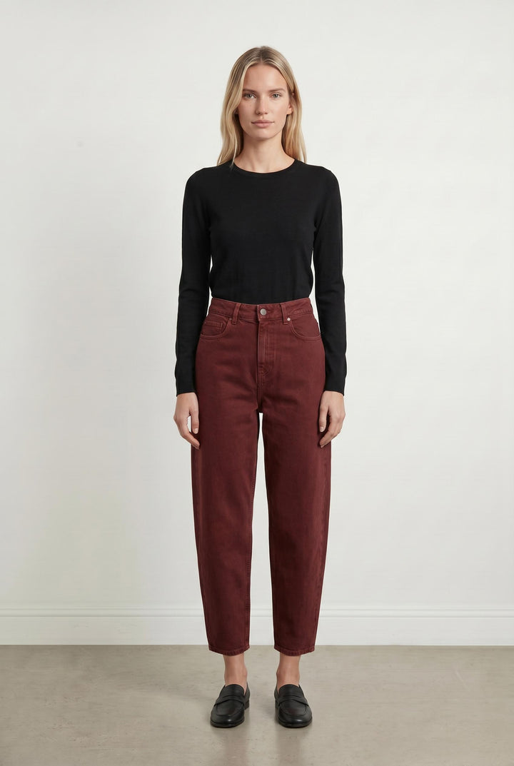 Jean Bordeaux - Taille S/36 de la marque Chloé Stora | PARAD106792 - Vendu par Paradigme - Image 1