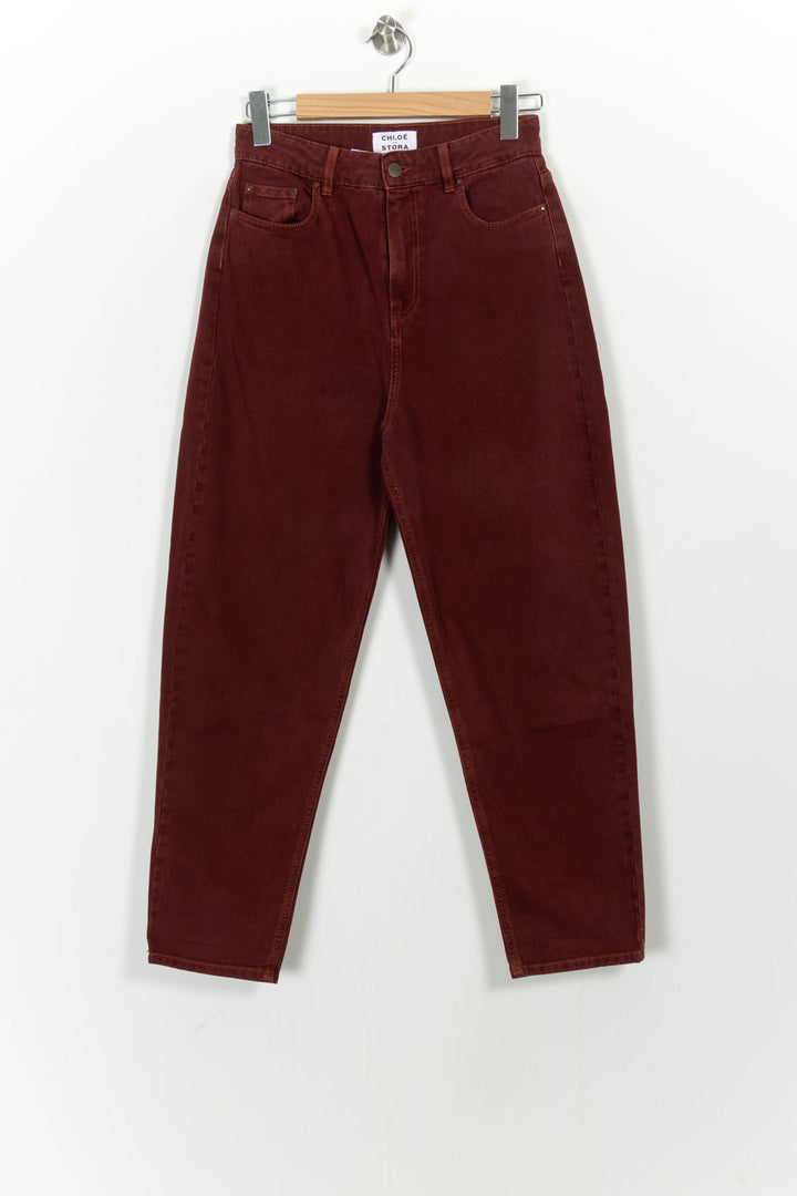 Jean Bordeaux - Taille M/38 de la marque Chloé Stora | PARAD106793 - Vendu par Paradigme - Image 2