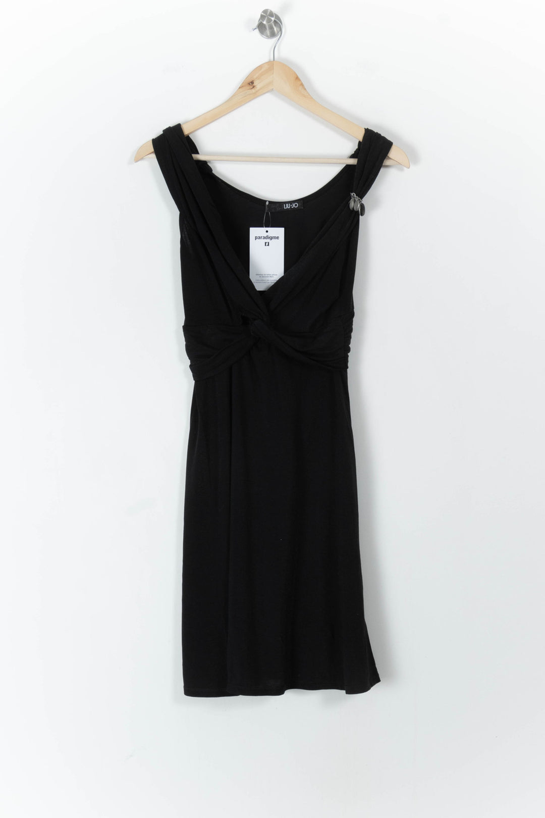 Robe Courte Noire - Taille M/38 de la marque Liu Jo | PARAD106796 - Vendu par Paradigme - Image 2