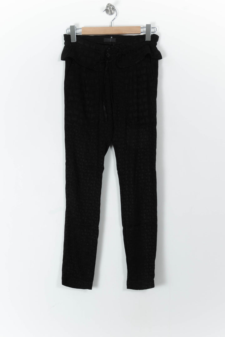 Pantalon Noir - Taille XS/34 de la marque IKKS | PARAD106797 - Vendu par Paradigme - Image 2