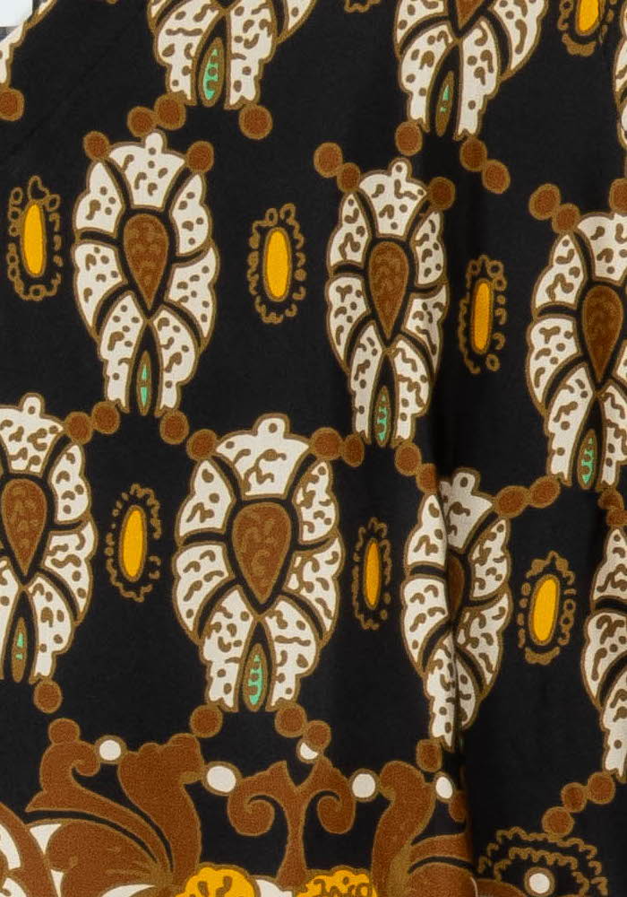 Débardeur Marron et Noir - Taille XXXL/46 de la marque Indies | PARAD106802 - Vendu par Paradigme - Image 3