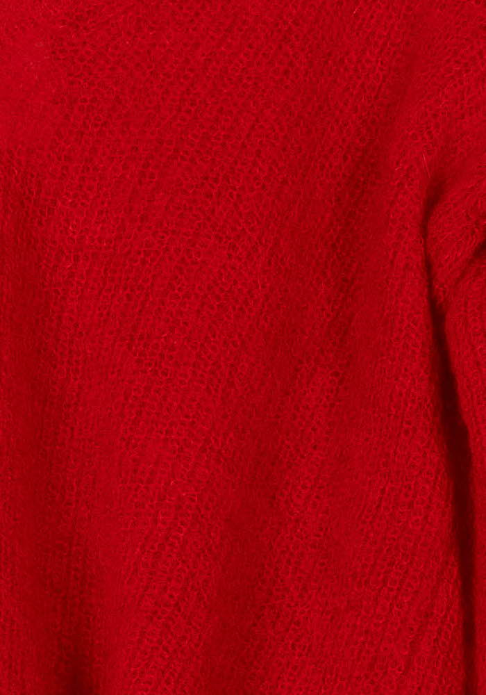 Pull Rouge - Taille S/36 de la marque Sud express | PARAD106804 - Vendu par Paradigme - Image 3