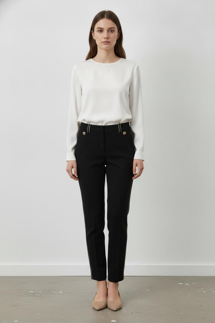 Pantalon Noir - Taille XS/34 de la marque Claudie Pierlot | PARAD106809 - Vendu par Paradigme - Image 1