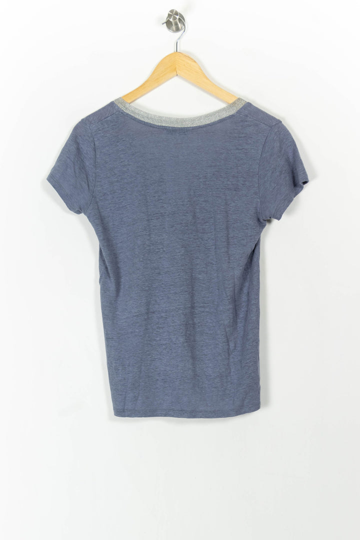 Tee-shirt Bleu - Taille S/36 de la marque ZAPA | PARAD106810 - Vendu par Paradigme - Image 4