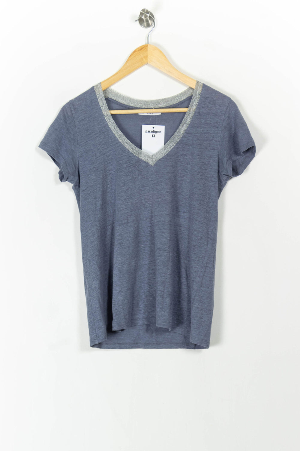Tee-shirt Bleu - Taille S/36 de la marque ZAPA | PARAD106810 - Vendu par Paradigme - Image 2