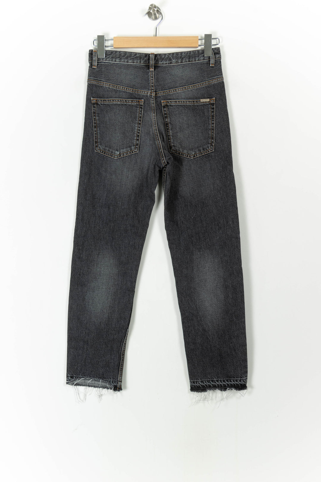 Jean Droit Gris - Taille XS/34 de la marque Isabel Marant étoile | PARAD106813 - Vendu par Paradigme - Image 4