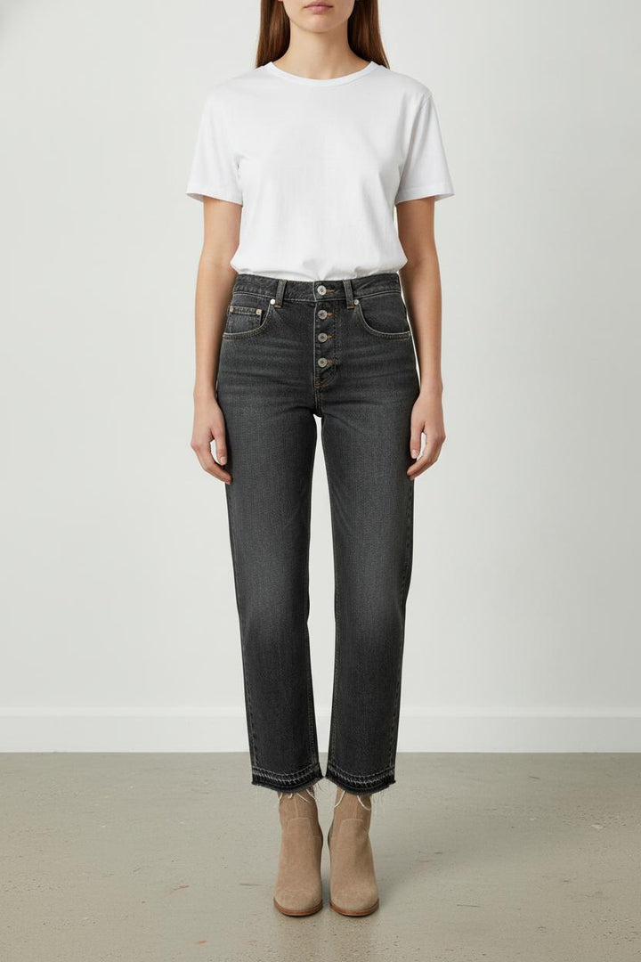 Jean Droit Gris - Taille XS/34 de la marque Isabel Marant étoile | PARAD106813 - Vendu par Paradigme - Image 1