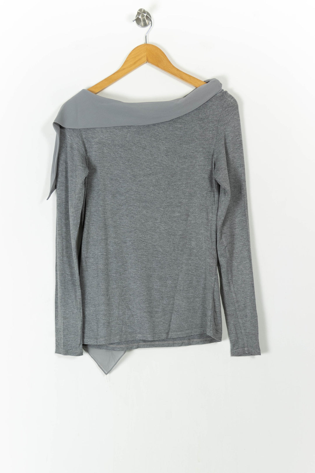 T-shirt Manches Longues Gris - Taille L/40 de la marque Liu Jo | PARAD106816 - Vendu par Paradigme - Image 4