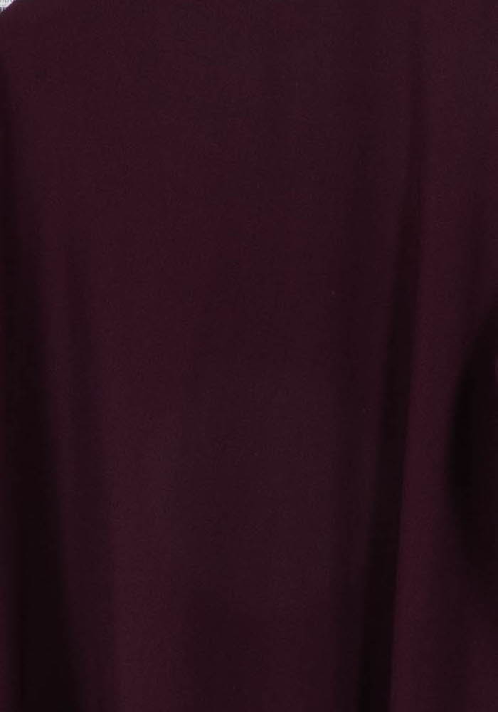 Robe Droite Bordeaux - Taille XXXL/46 de la marque Indies | PARAD106821 - Vendu par Paradigme - Image 3