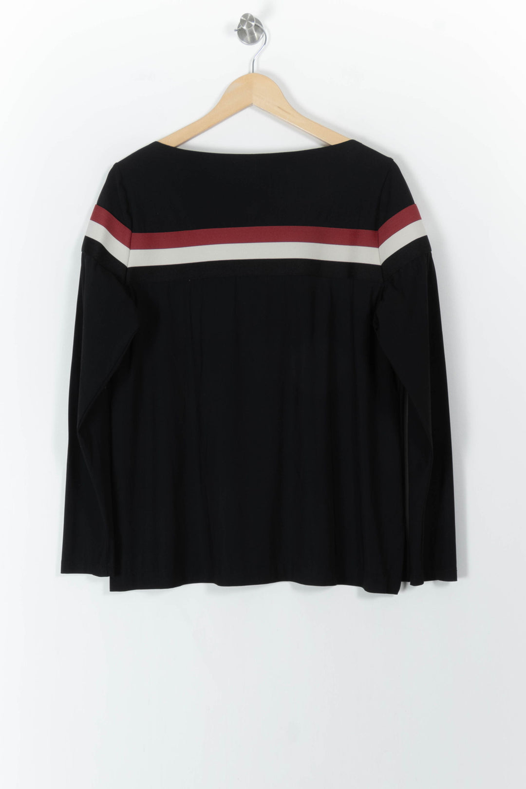 Tee-shirt à Manches Longues Noir et Rouge - Taille XXXL/46 de la marque Indies | PARAD106825 - Vendu par Paradigme - Image 4