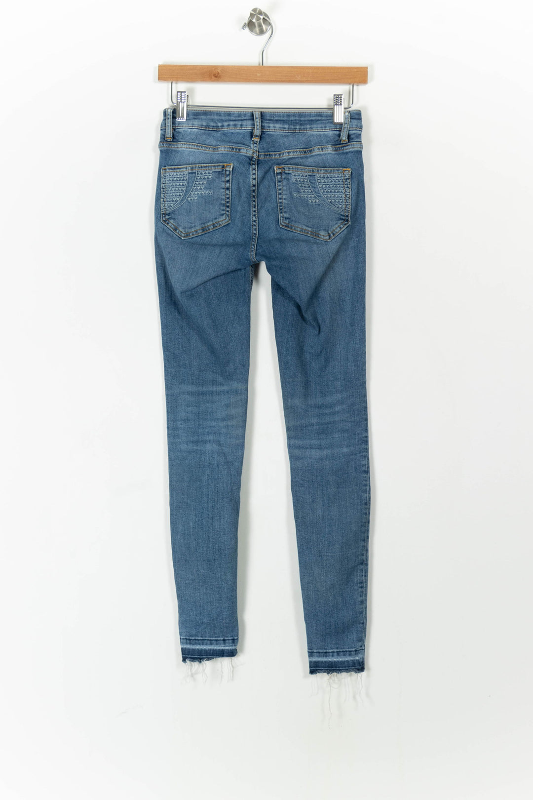 Jean Skinny Bleu - Taille XS/34 de la marque Maje | PARAD106826 - Vendu par Paradigme - Image 4